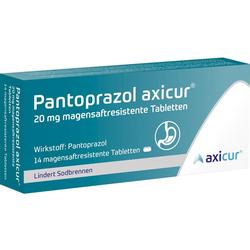 PANTOPRAZOL AXICUR 20 MG